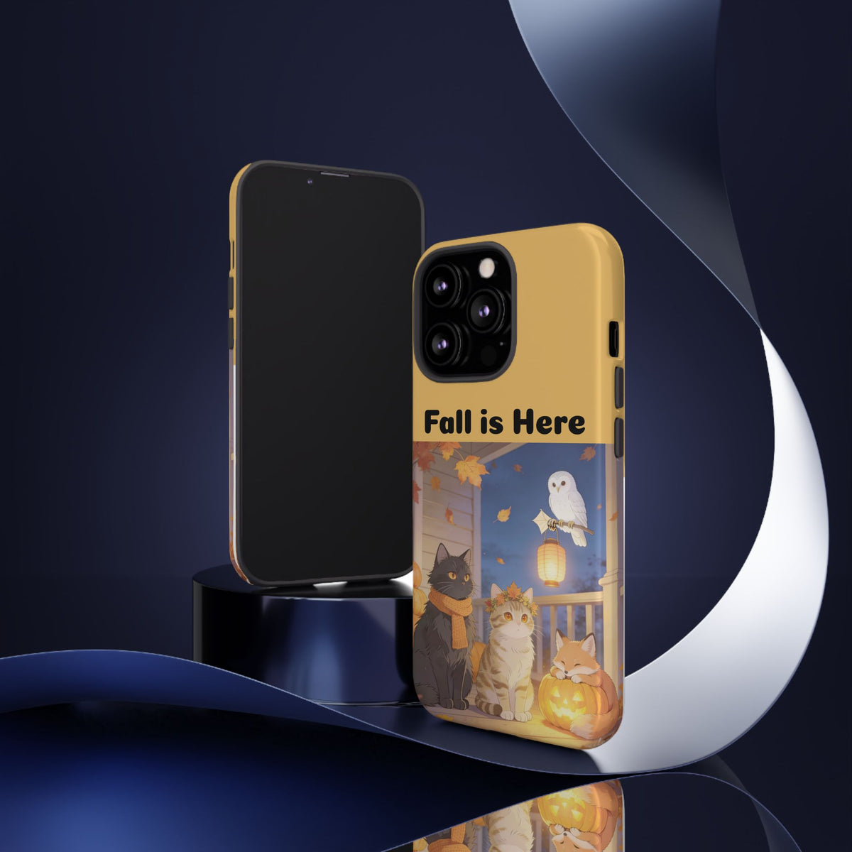 First Frost Watch — Autumn Cat iPhone Case