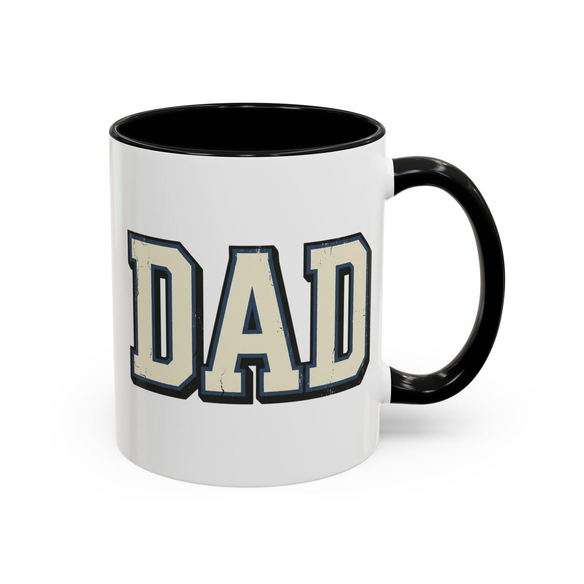 Team Dad — Varsity DAD Coffee Mug, 11 or 15 oz