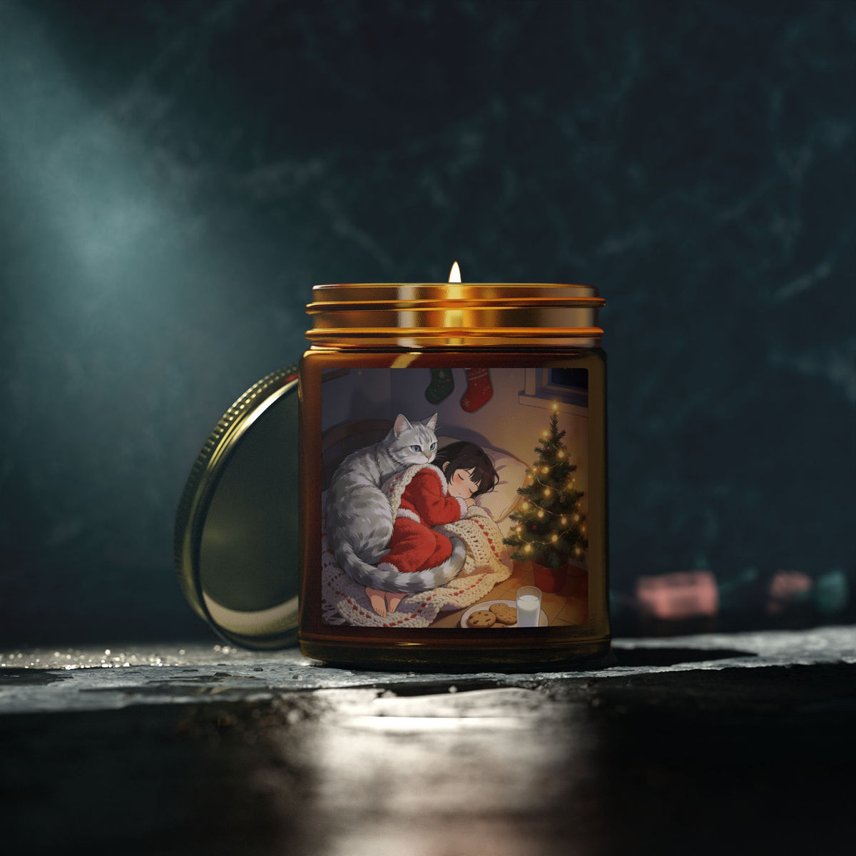 Waiting Watch at the Tree - Holiday Cozy Candle (4oz/9oz)