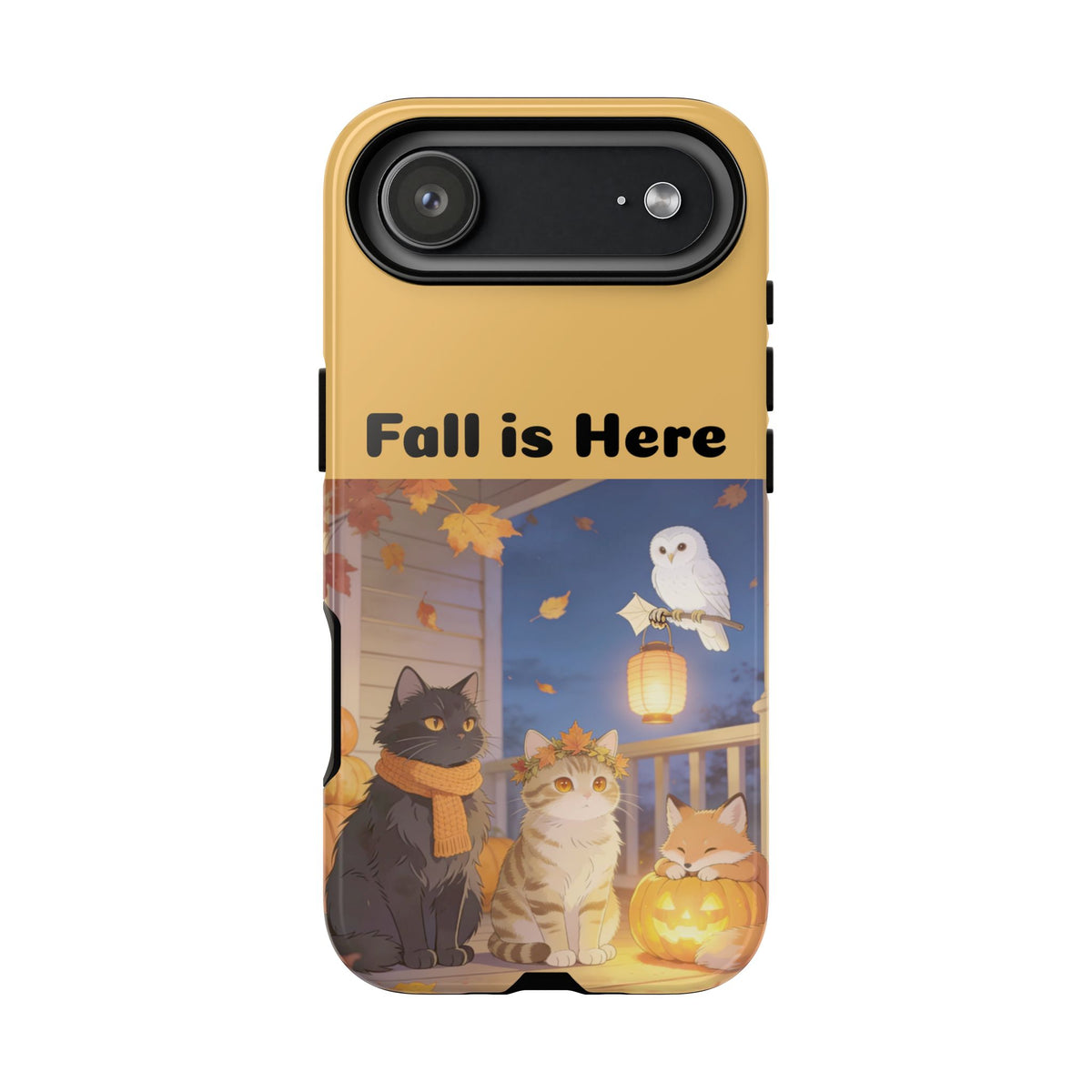 First Frost Watch — Autumn Cat iPhone Case