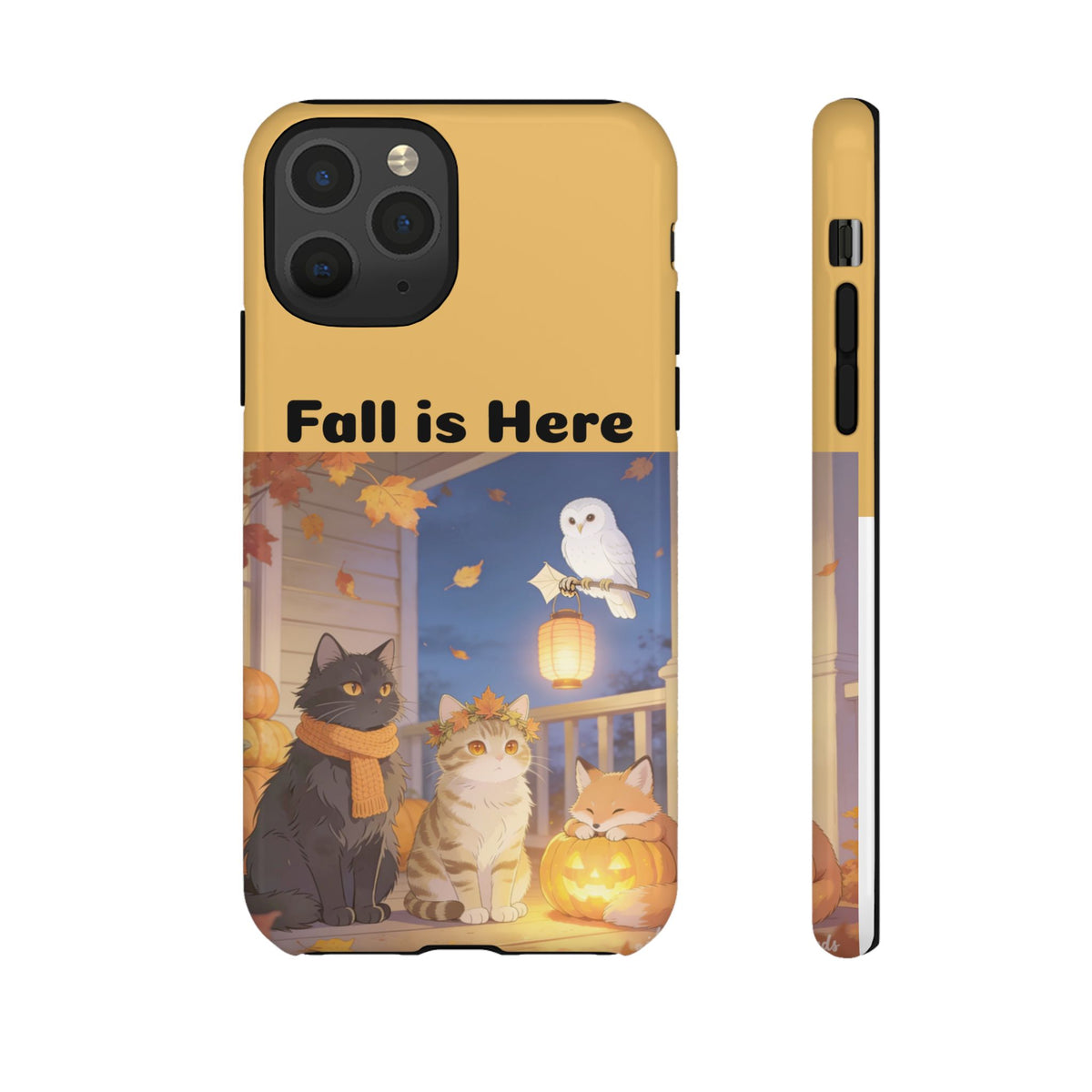 First Frost Watch — Autumn Cat iPhone Case
