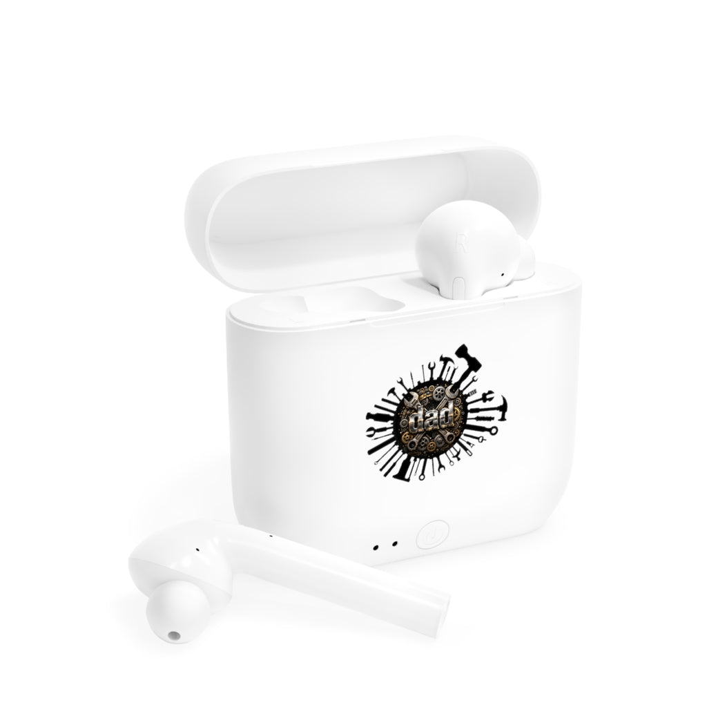 Every Note, Guarded — Dad Wireless Earbuds with Tool Case