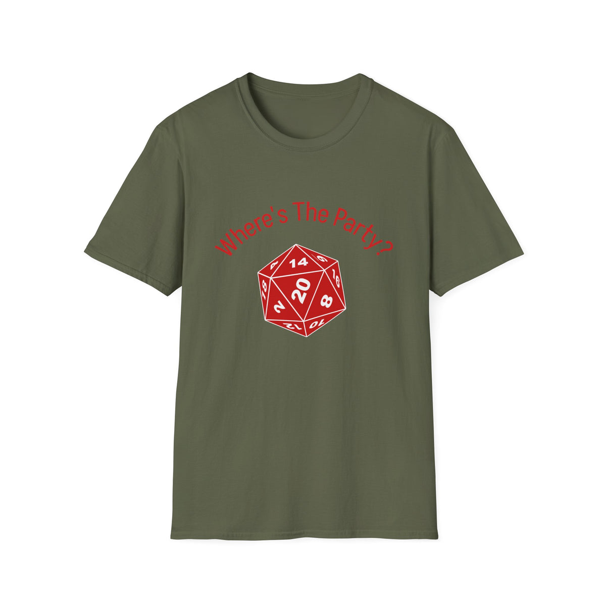 Are You Sure? — Dragon Ampersand T-Shirt, Tabletop Gaming