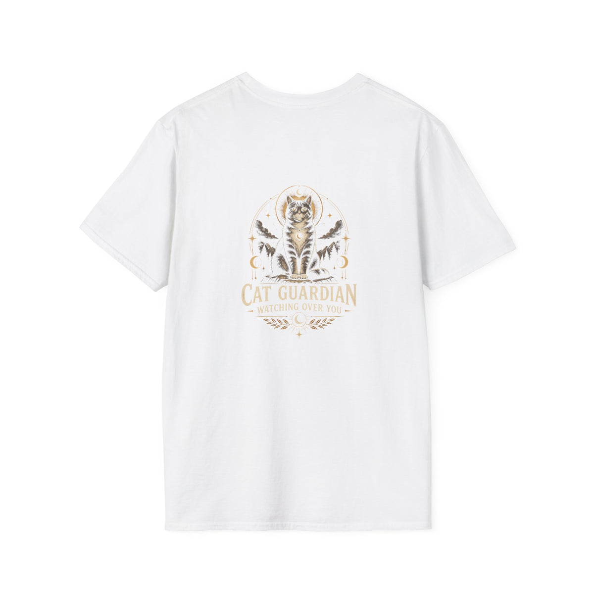 Ethereal Art Nouveau - Cat Graphic T-shirt