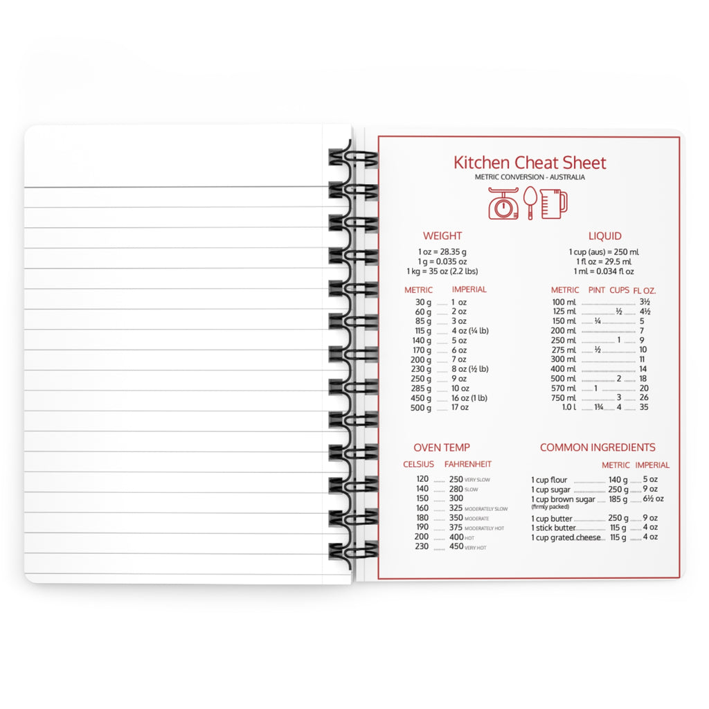 Keeper of the Windowsill - Spiral Notebook Recipe Journal