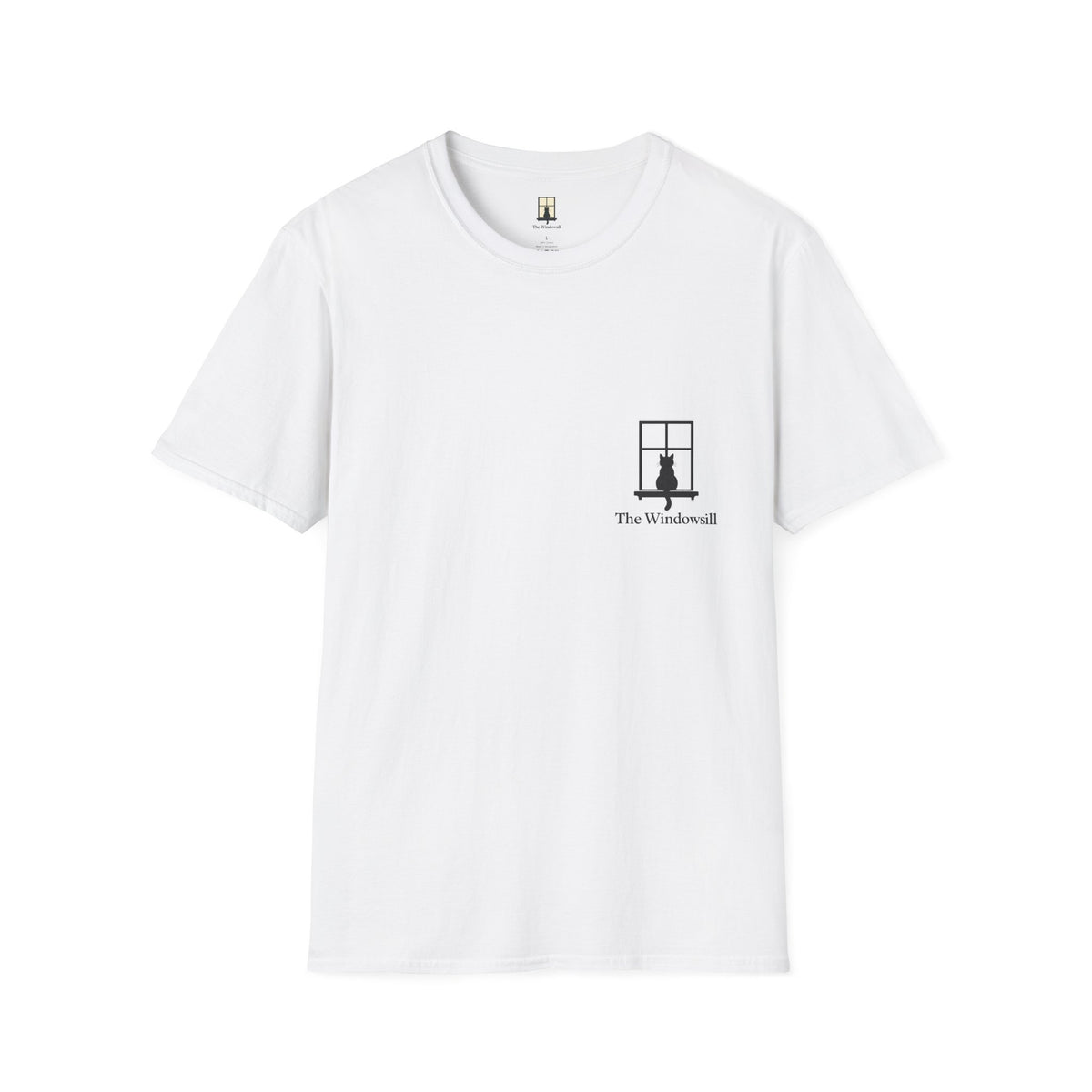 The Windowsill Cat — Window Silhouette Graphic Tee