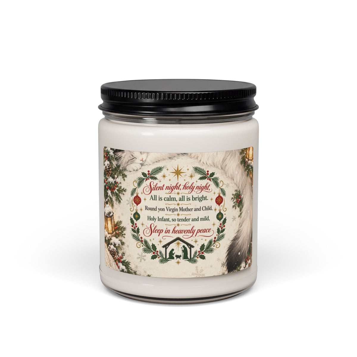 Silent Night Carol — Holy Night Christmas Soy Candle