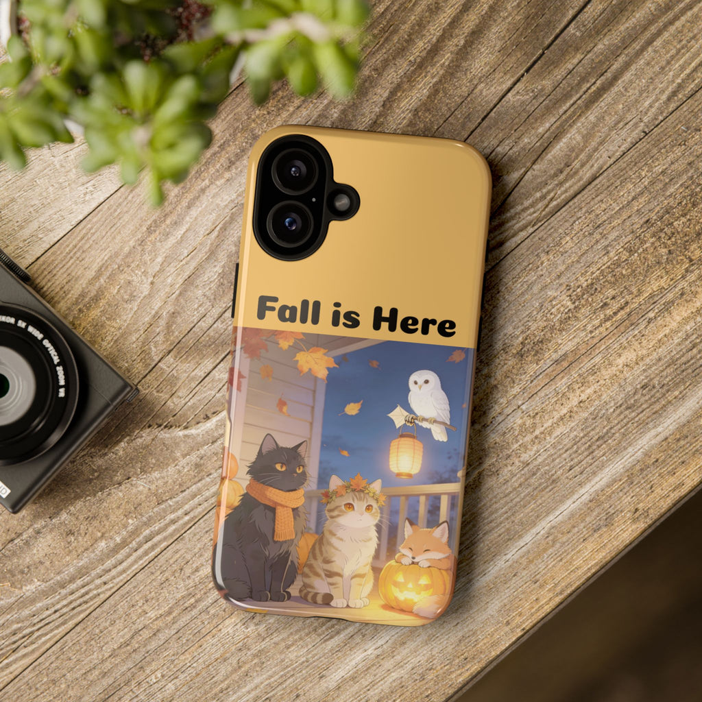 First Frost Watch — Autumn Cat iPhone Case