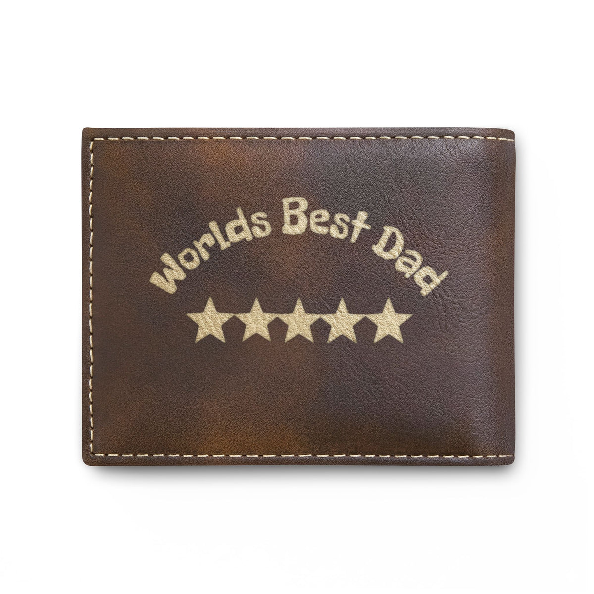 The Quiet Provider — Dad Bi-Fold Wallet, Silhouette Design