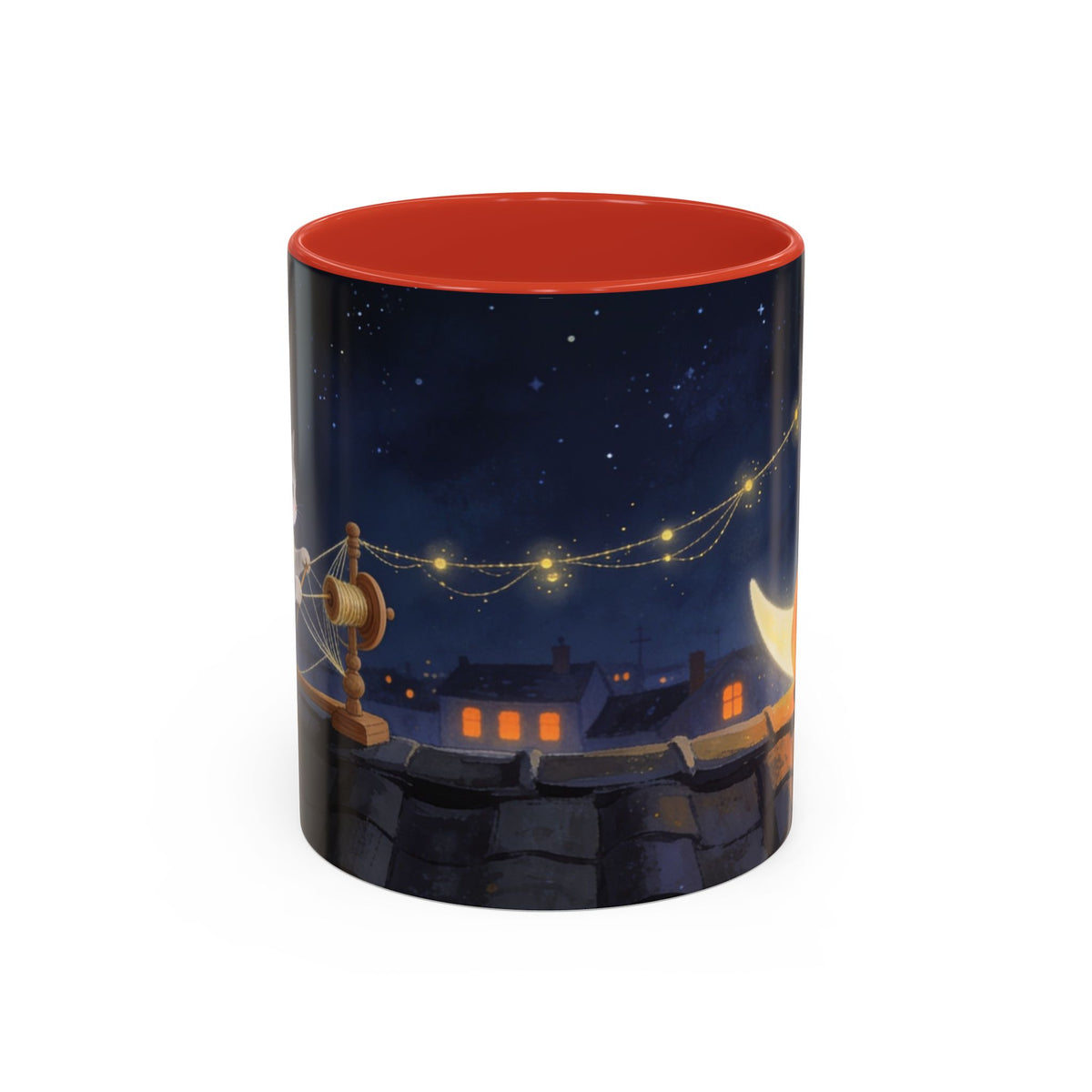 Glow Watch — Halloween Night Jack-o'-Lantern Accent Mug, 11 or 15 oz