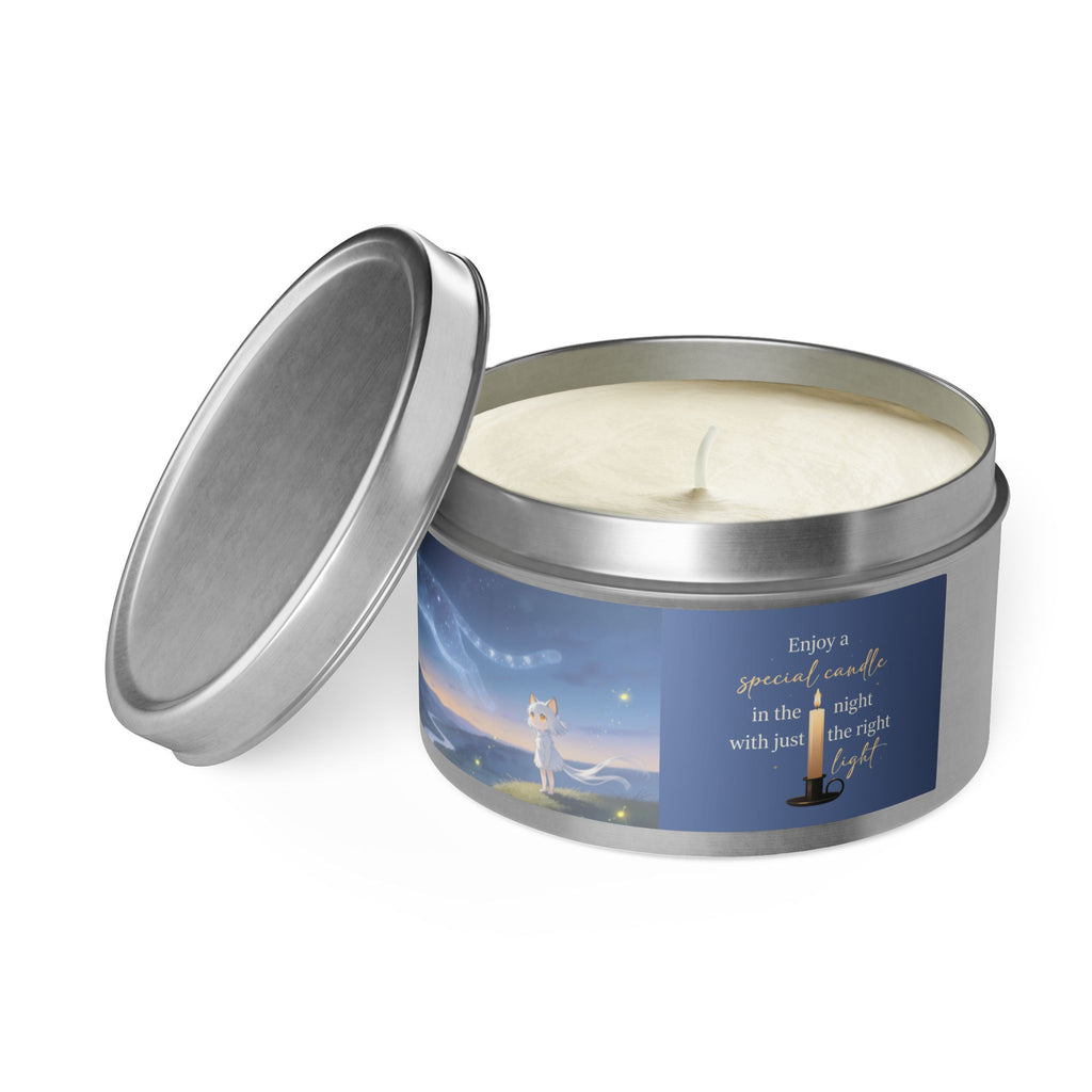 Watching Over Your Wishes — Cat Constellation Tin Candle