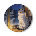 Keeper of the Windowsill - Ceramic Coaster