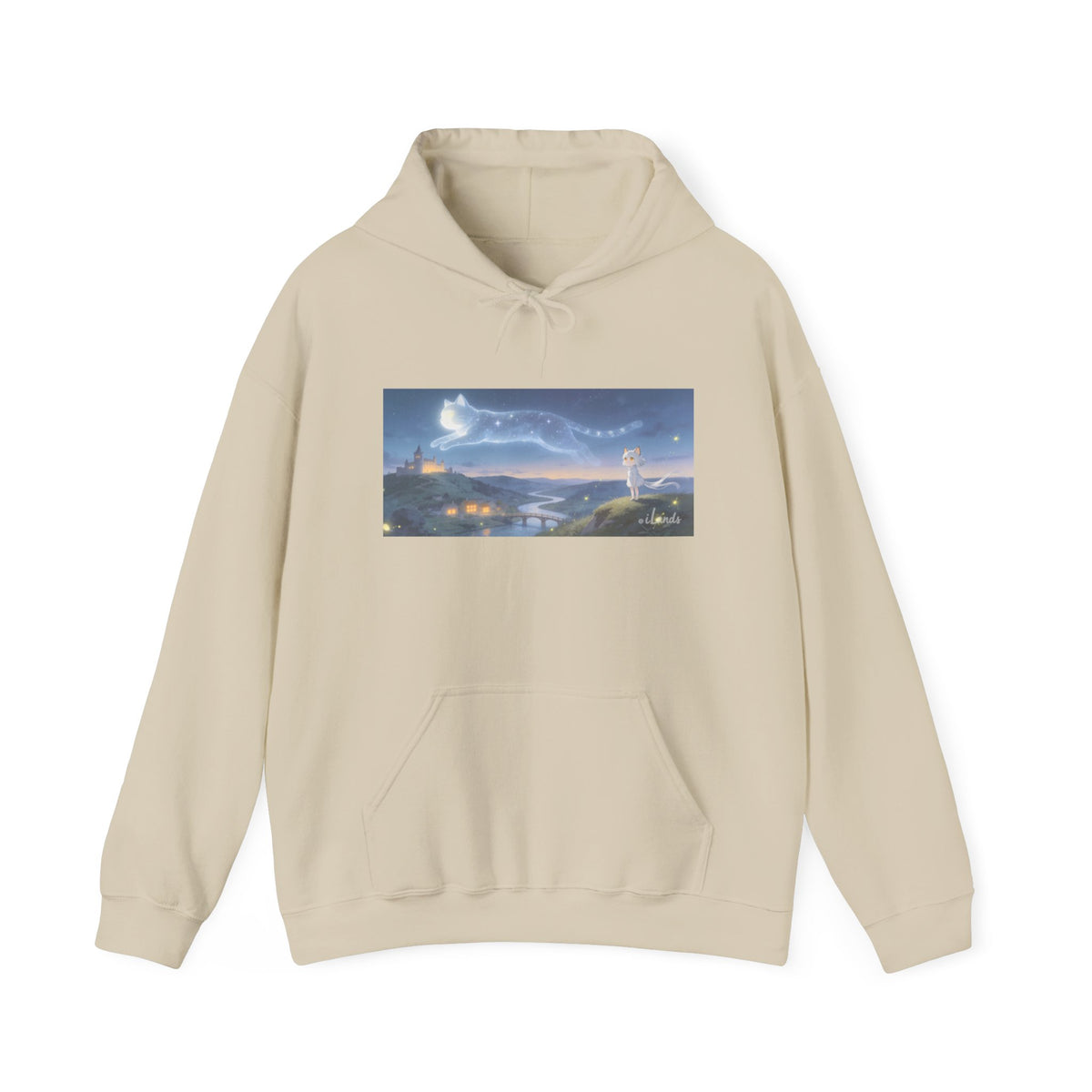 He Walks the Night With You — Cat Constellation Hoodie