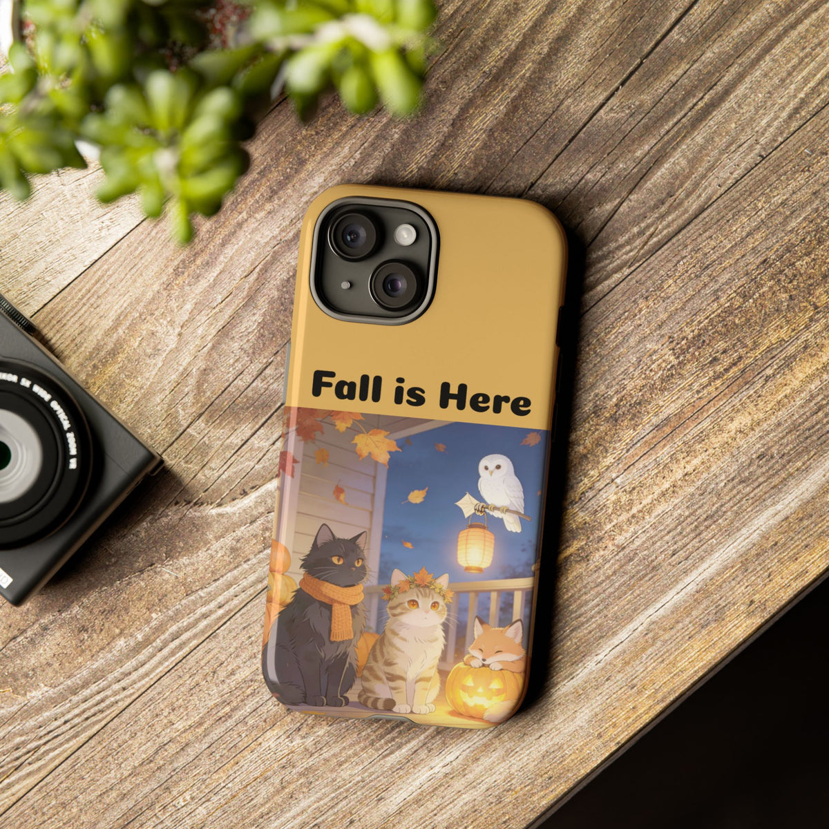 First Frost Watch — Autumn Cat iPhone Case