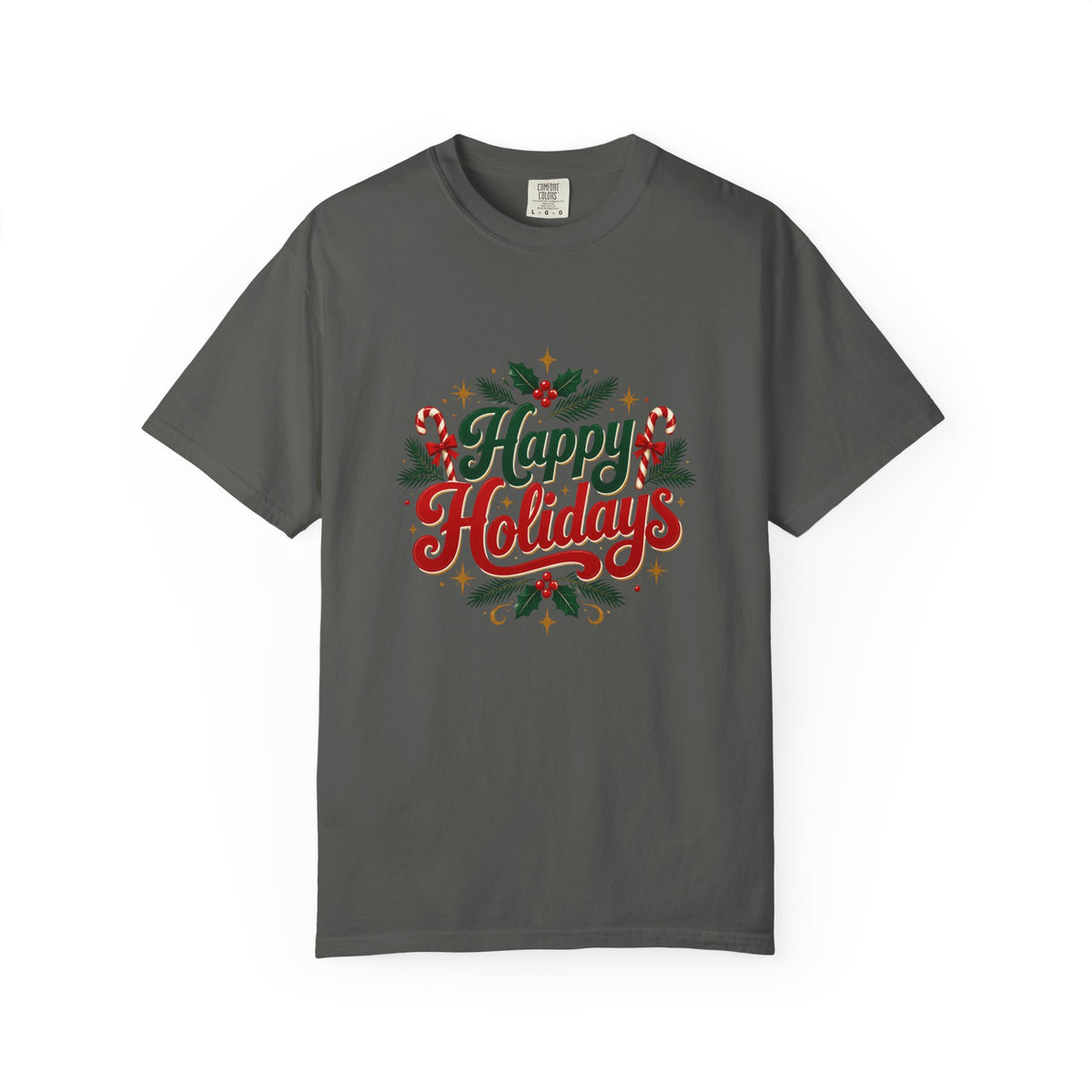 Silent Night Carol — Christmas Cat T-Shirt