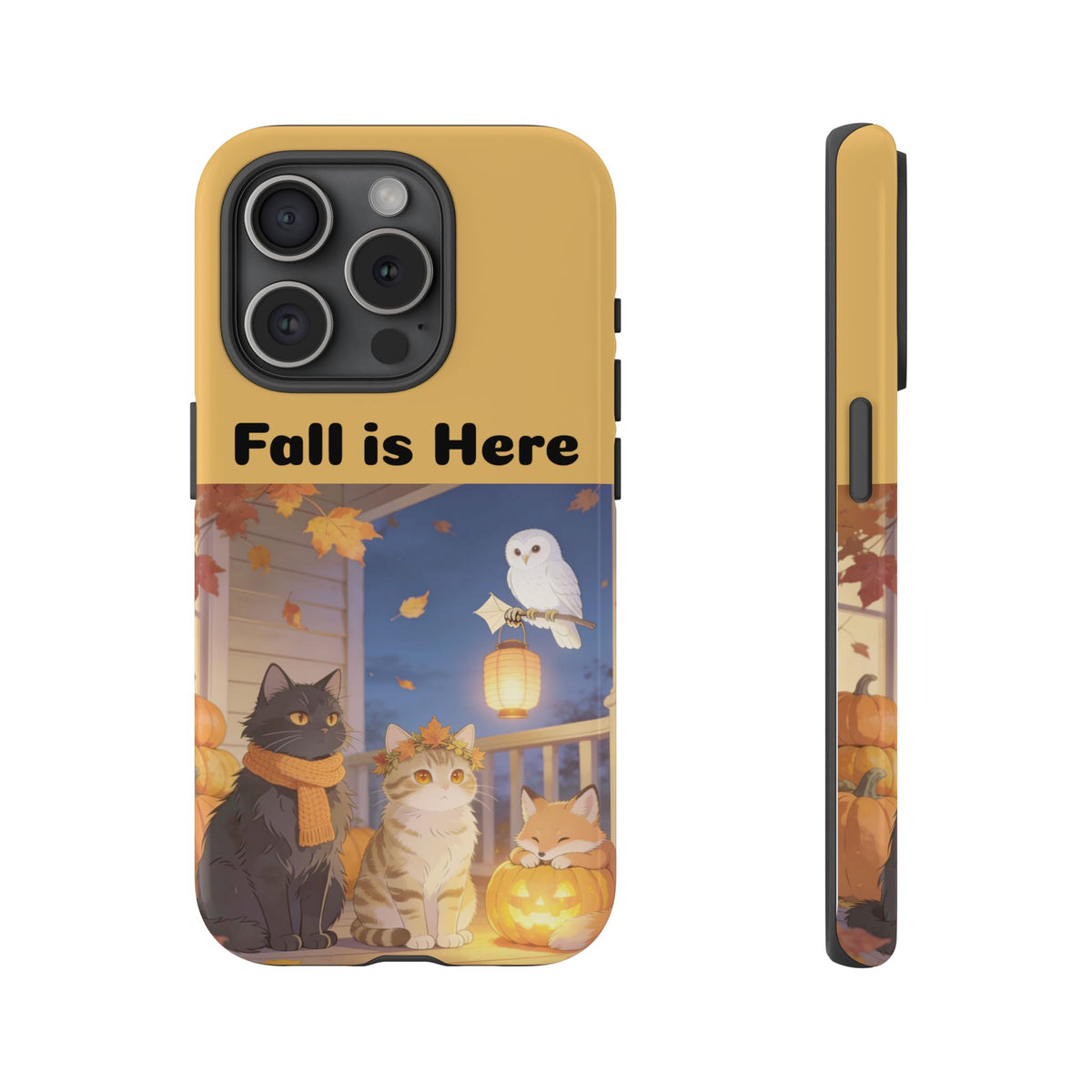 First Frost Watch — Autumn Cat iPhone Case
