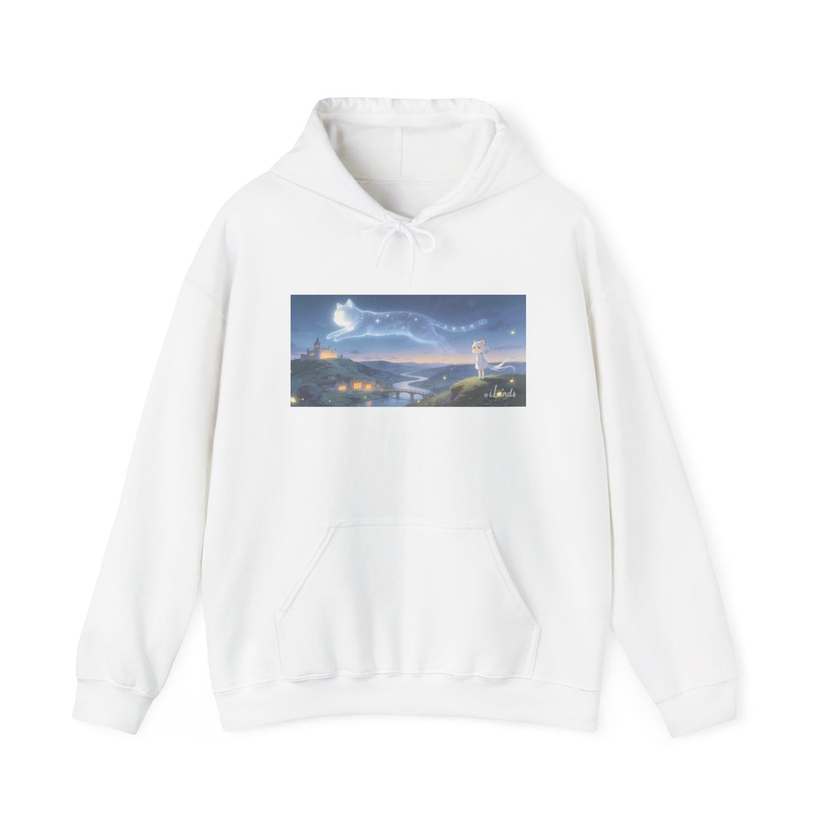 He Walks the Night With You — Cat Constellation Hoodie