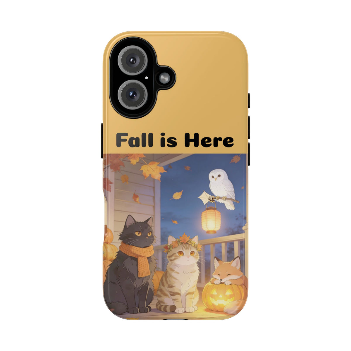 First Frost Watch — Autumn Cat iPhone Case