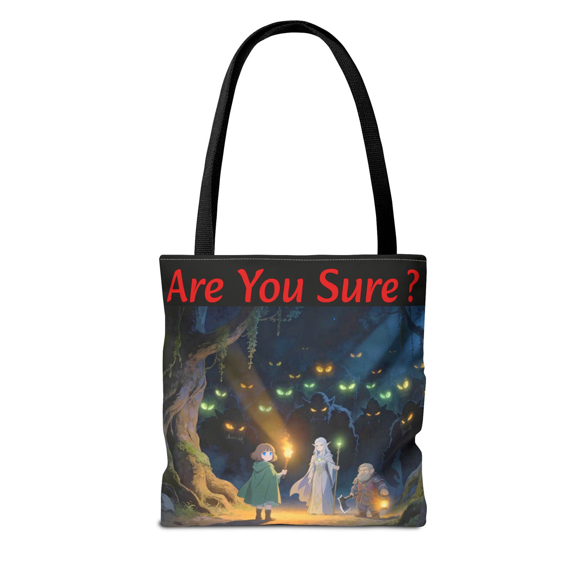 The Party's Loot — Fantasy RPG Tote Bag, Game Night Carryall