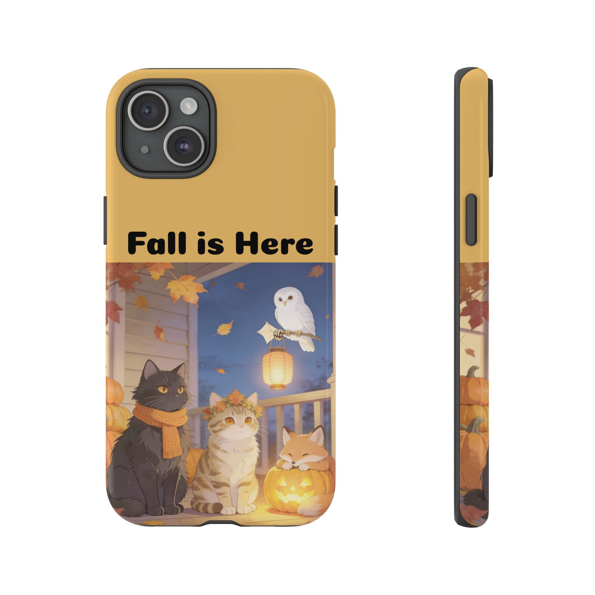 First Frost Watch — Autumn Cat iPhone Case