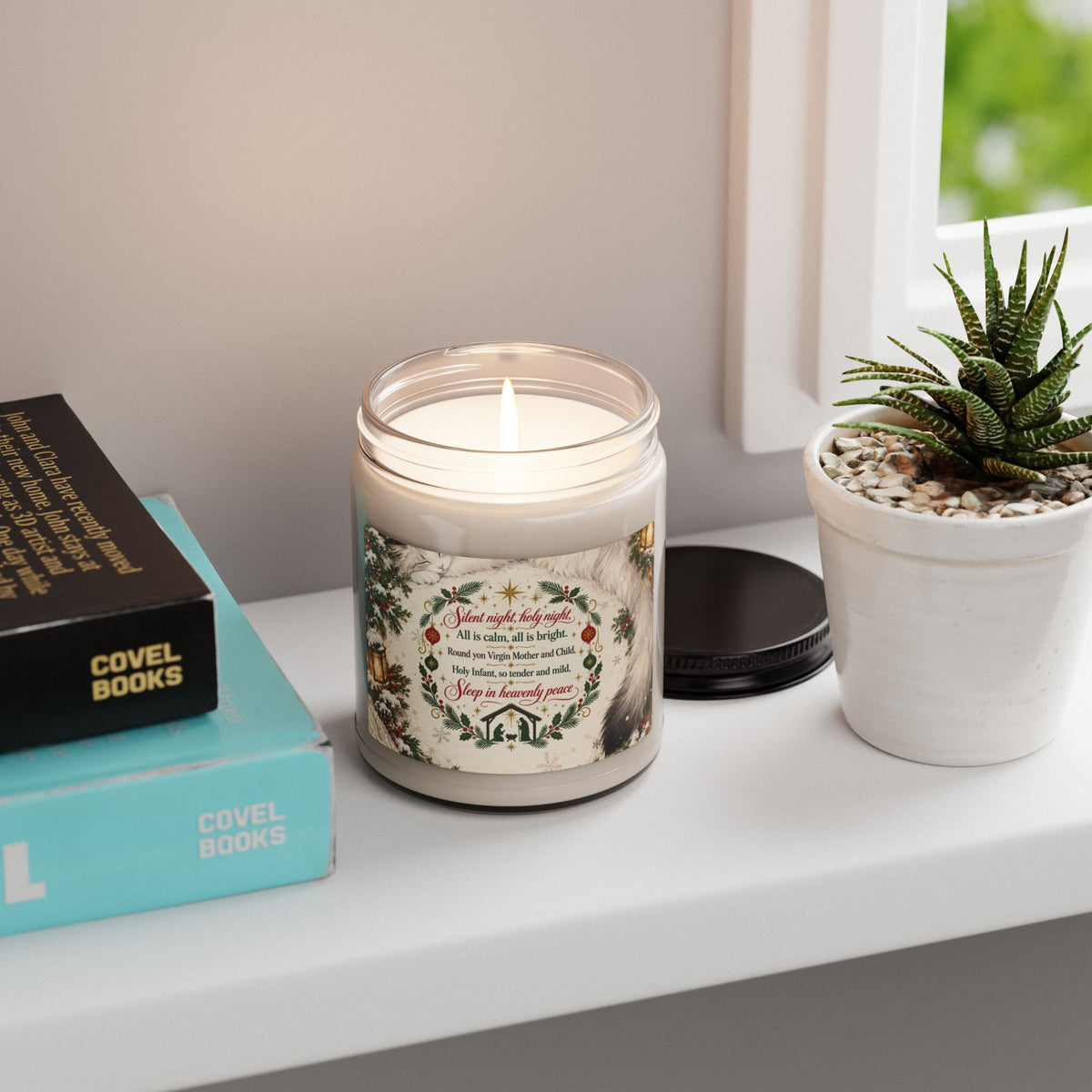 Silent Night Carol — Holy Night Christmas Soy Candle