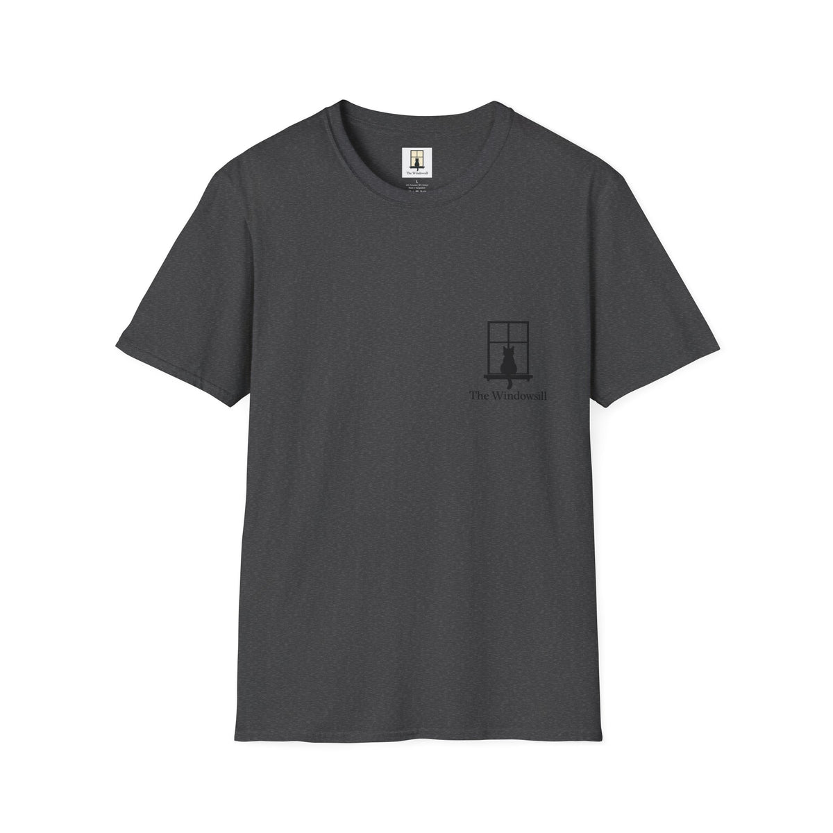 The Windowsill Cat — Window Silhouette Graphic Tee