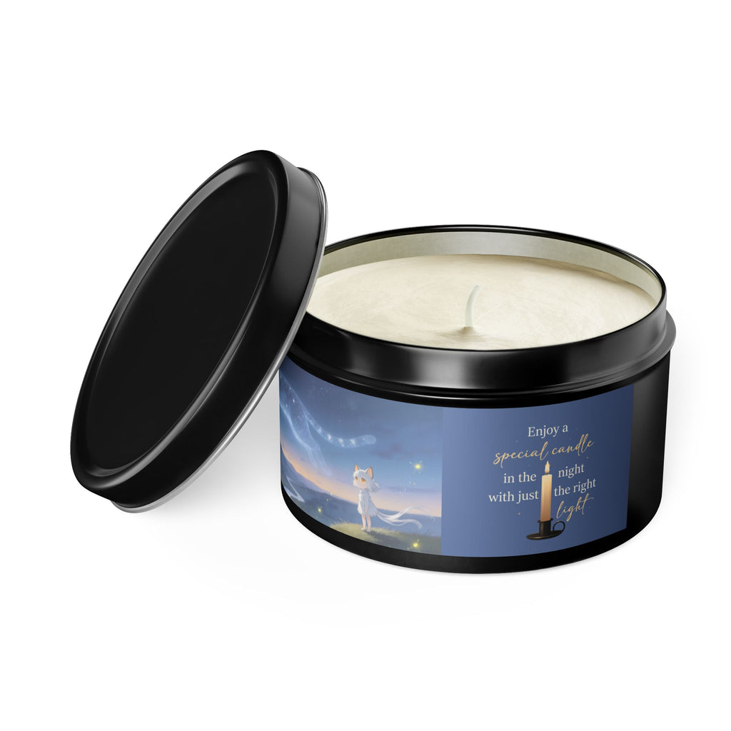 Watching Over Your Wishes — Cat Constellation Tin Candle