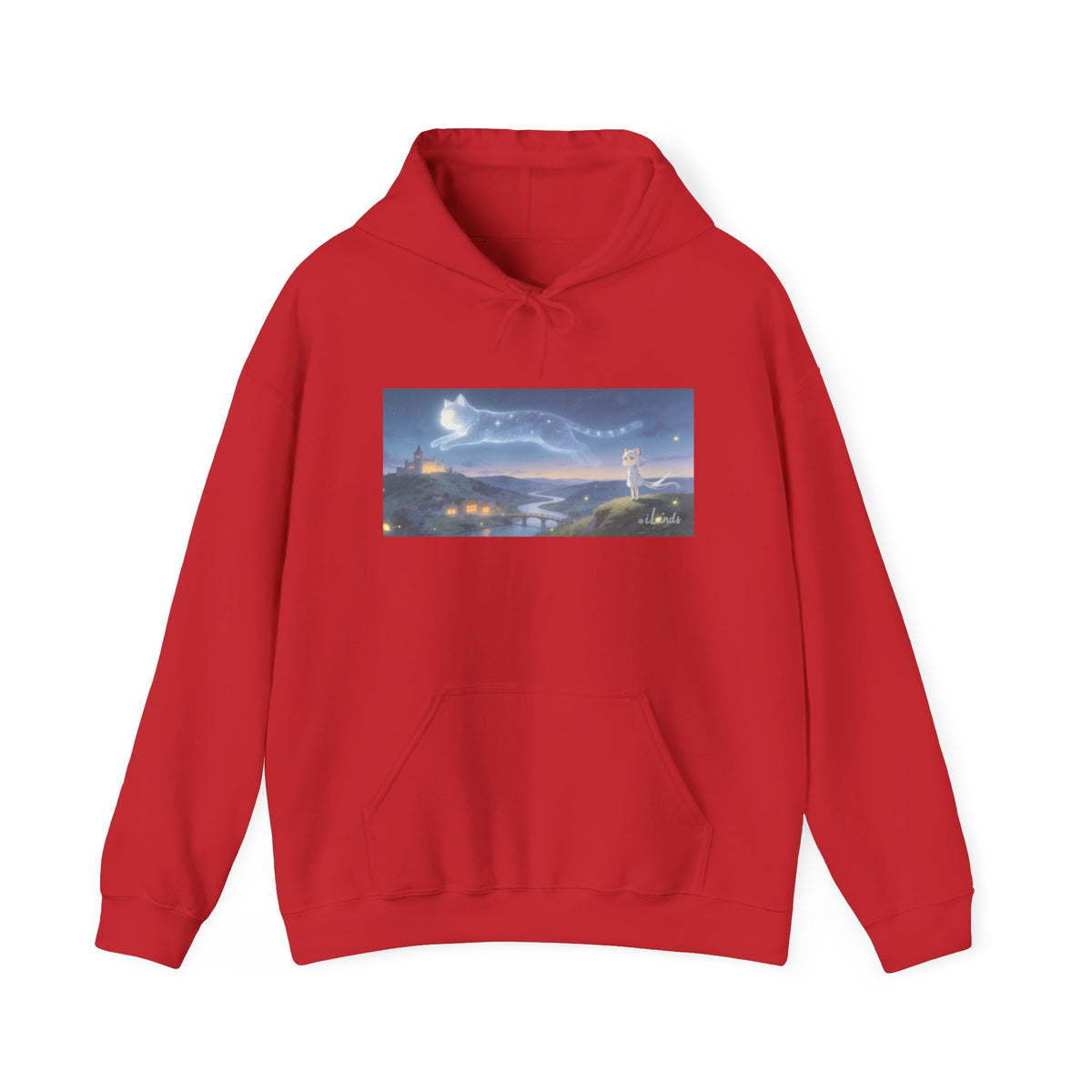 He Walks the Night With You — Cat Constellation Hoodie