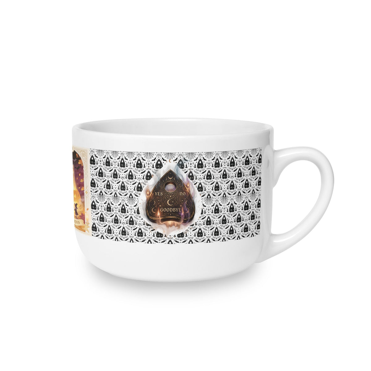 The Star, Poured Tall — Tarot Latte Mug, 25oz Starry Oracle Card