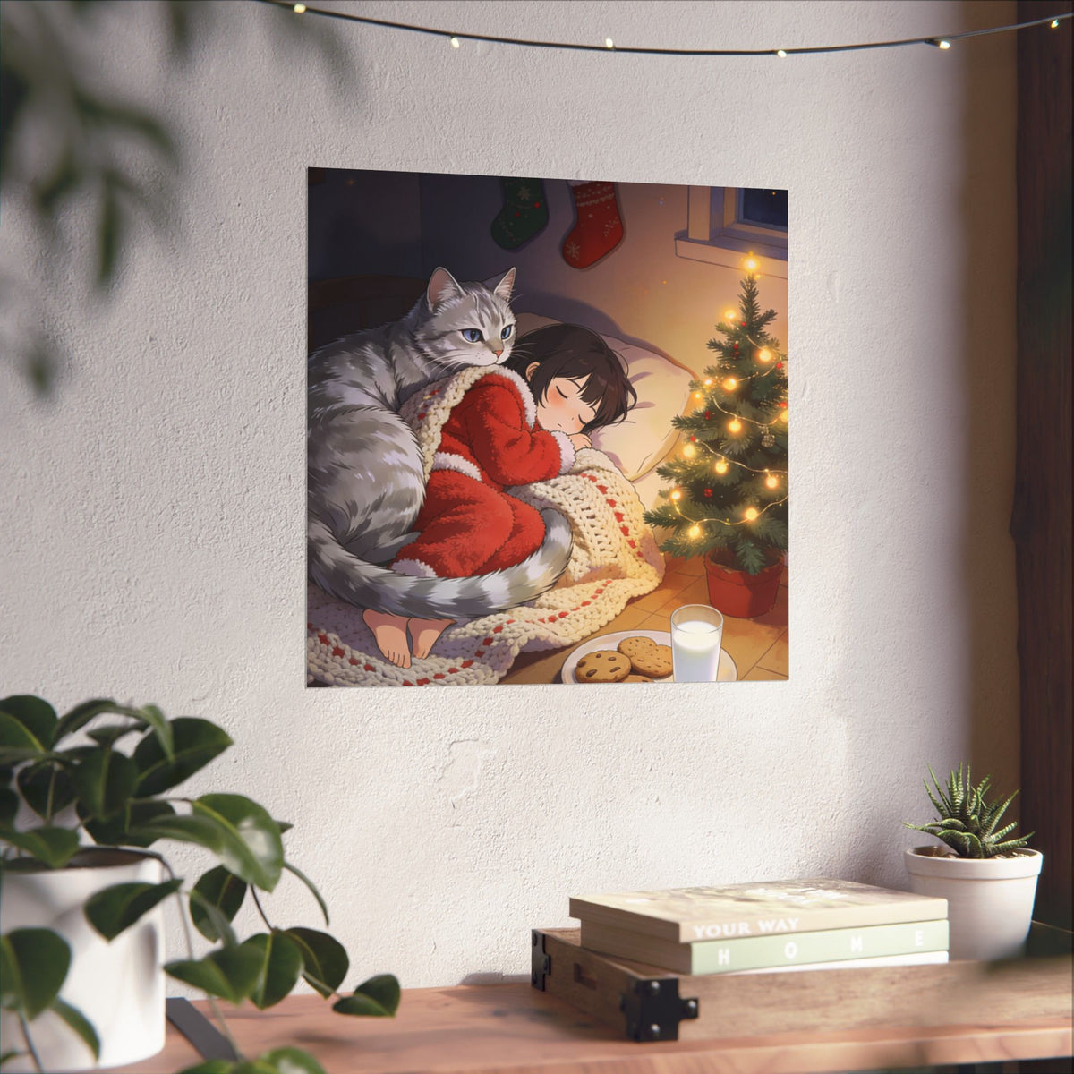 The Christmas Watch — Waiting for Santa Wall Art