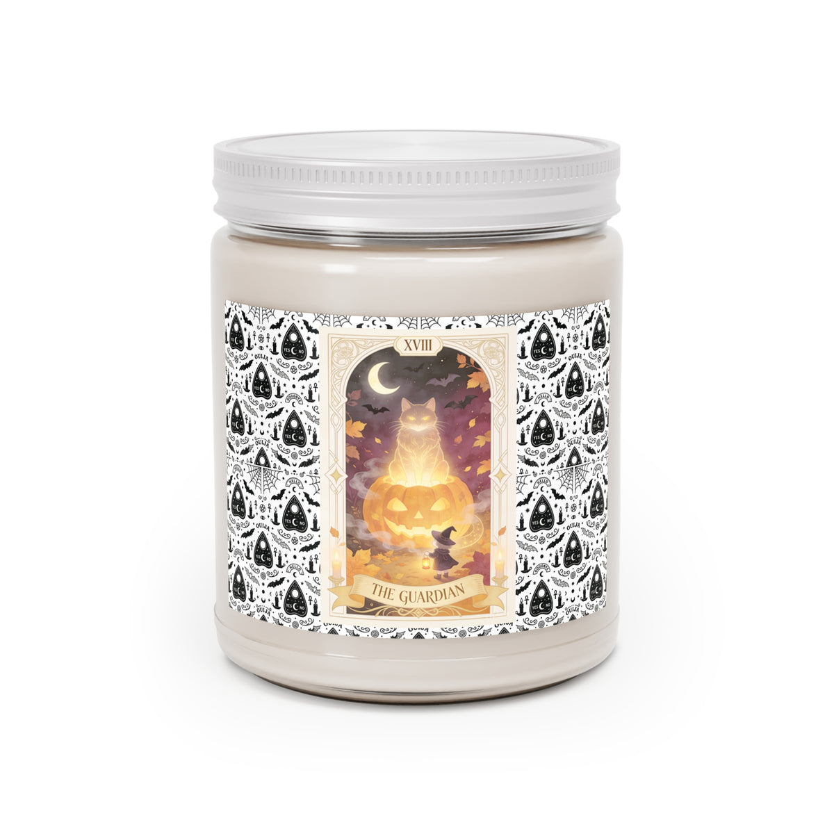 The Guardian's Card — Tarot Cat Candle