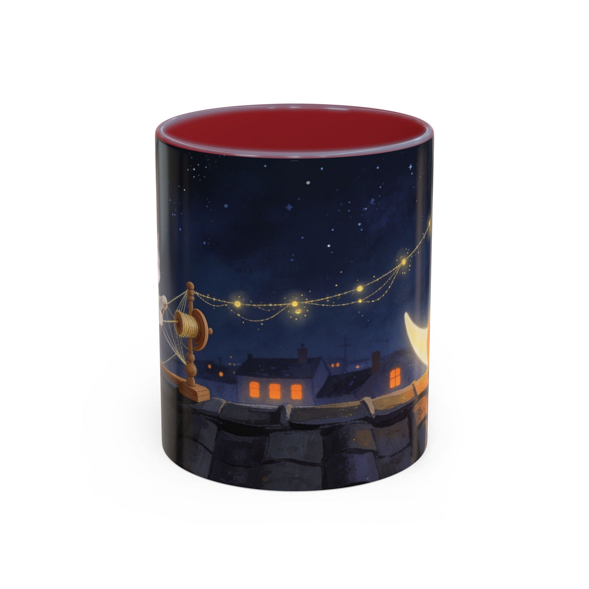 Glow Watch — Halloween Night Jack-o'-Lantern Accent Mug, 11 or 15 oz