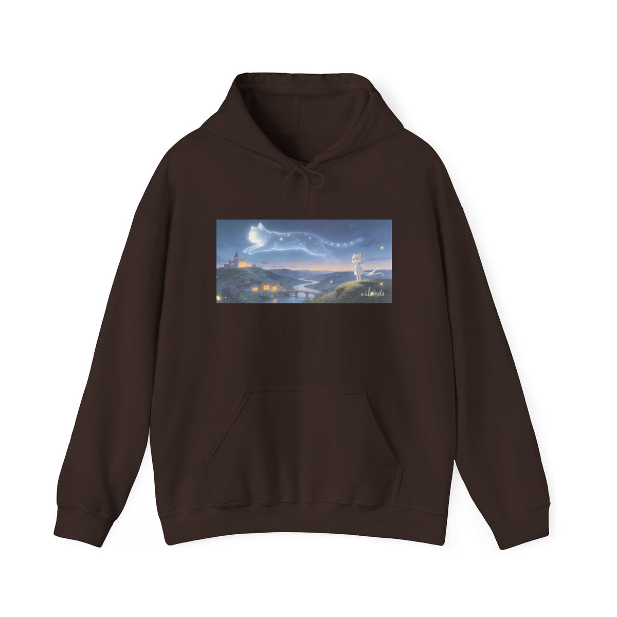 He Walks the Night With You — Cat Constellation Hoodie