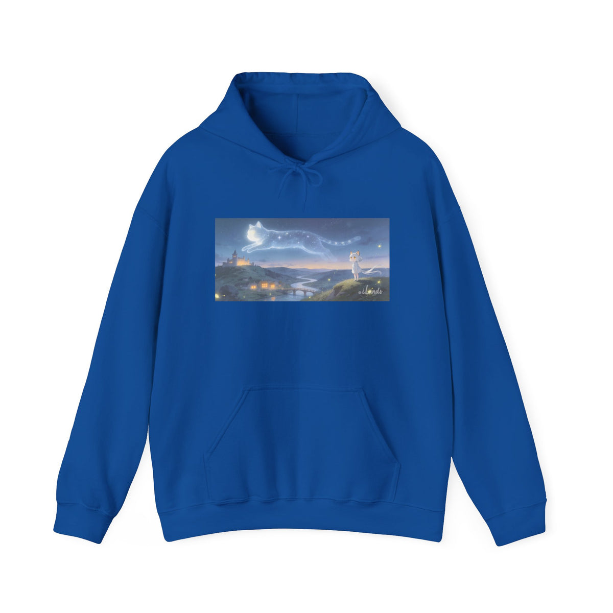 He Walks the Night With You — Cat Constellation Hoodie