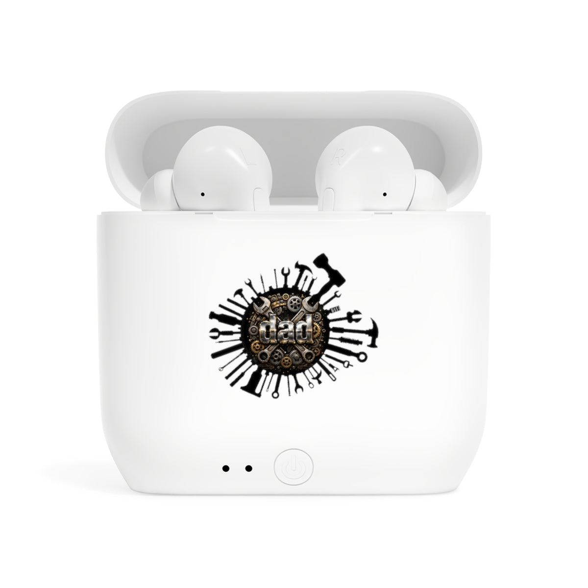 Every Note, Guarded — Dad Wireless Earbuds with Tool Case