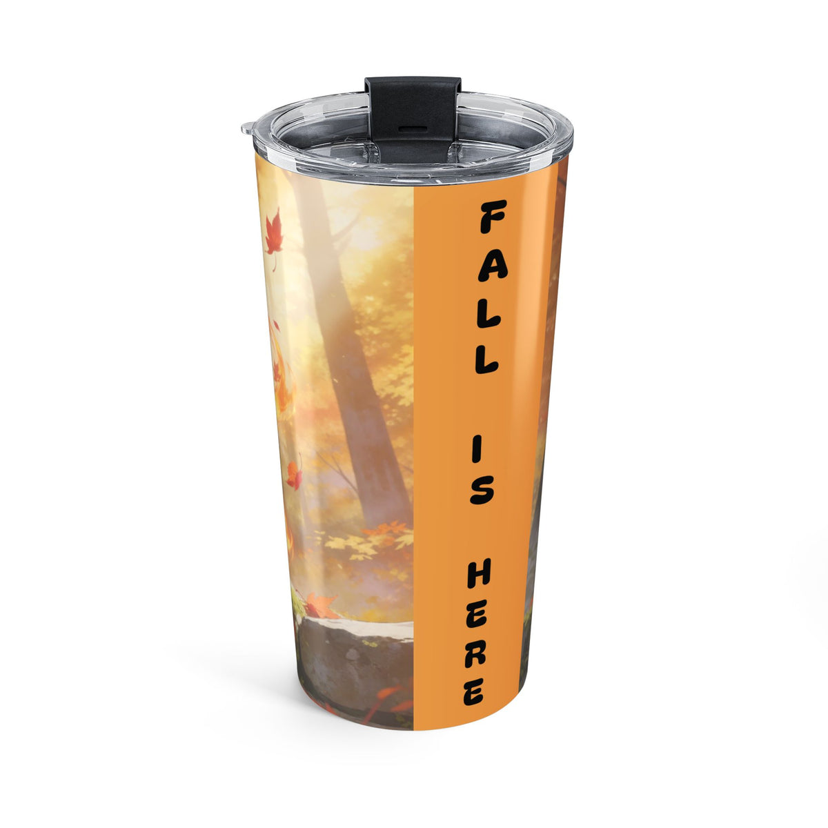 First Frost Watch — Autumn Cat 20 oz Insulated Tumbler