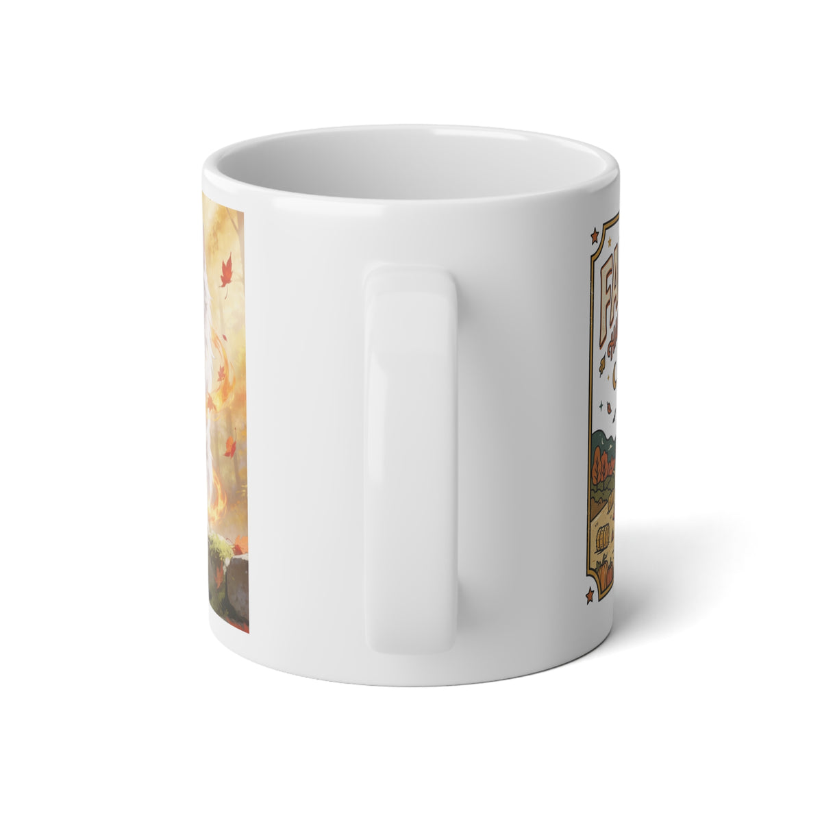 Cozy Autumn Watch — Pumpkin Spice Jumbo Mug, 20oz