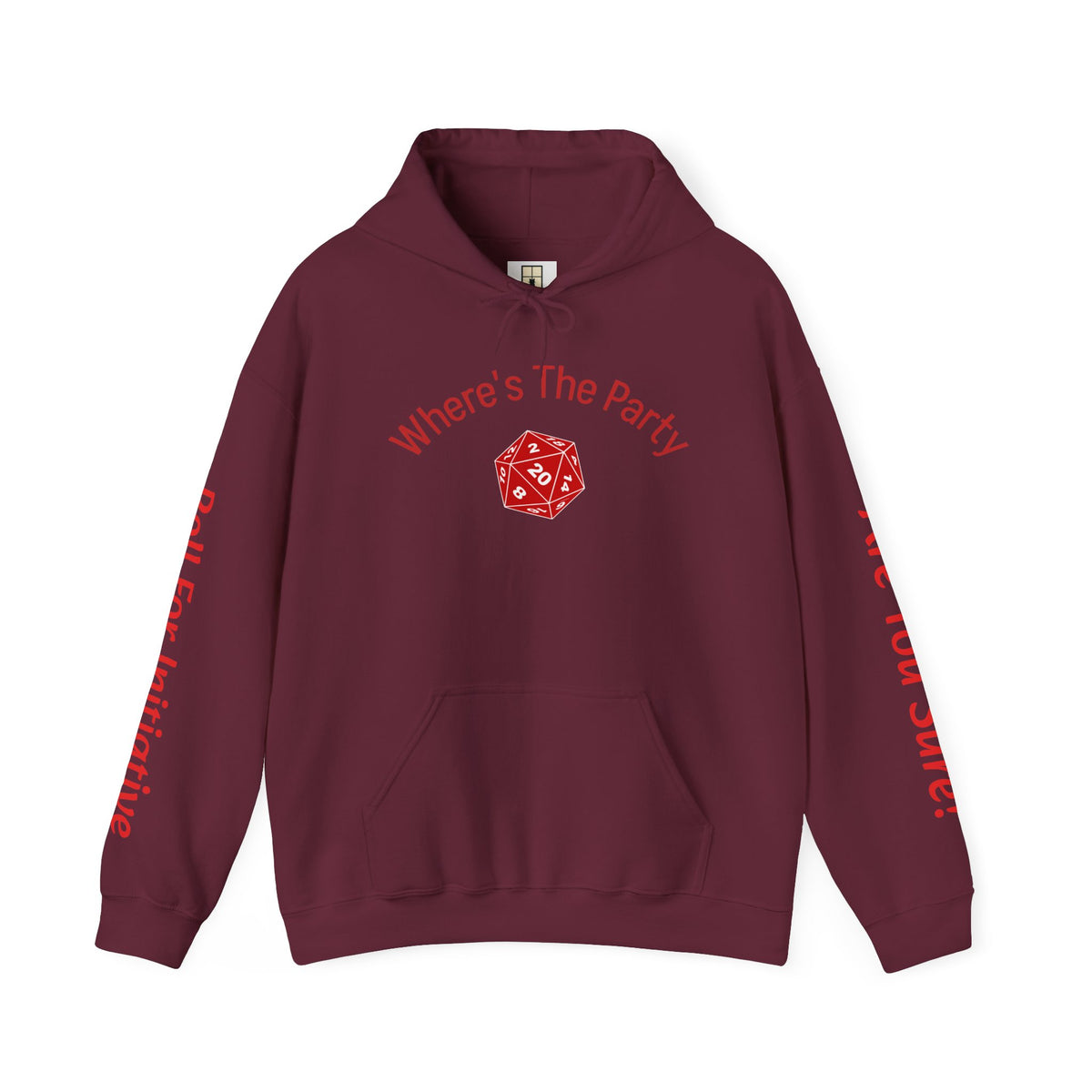 Roll for Initiative — Dragon Ampersand Hoodie, Tabletop Gaming
