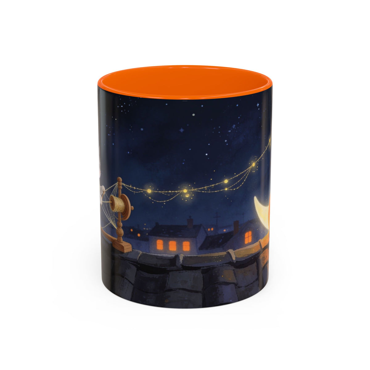 Glow Watch — Halloween Night Jack-o'-Lantern Accent Mug, 11 or 15 oz
