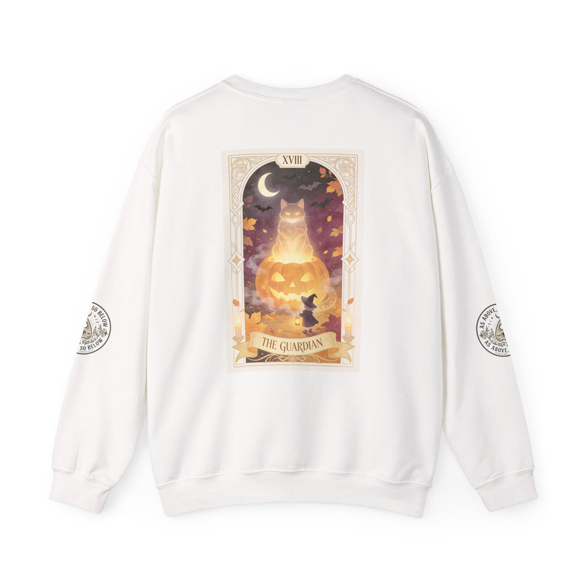 The Answers Wait — Mystic Ouija Planchette Crewneck Sweatshirt