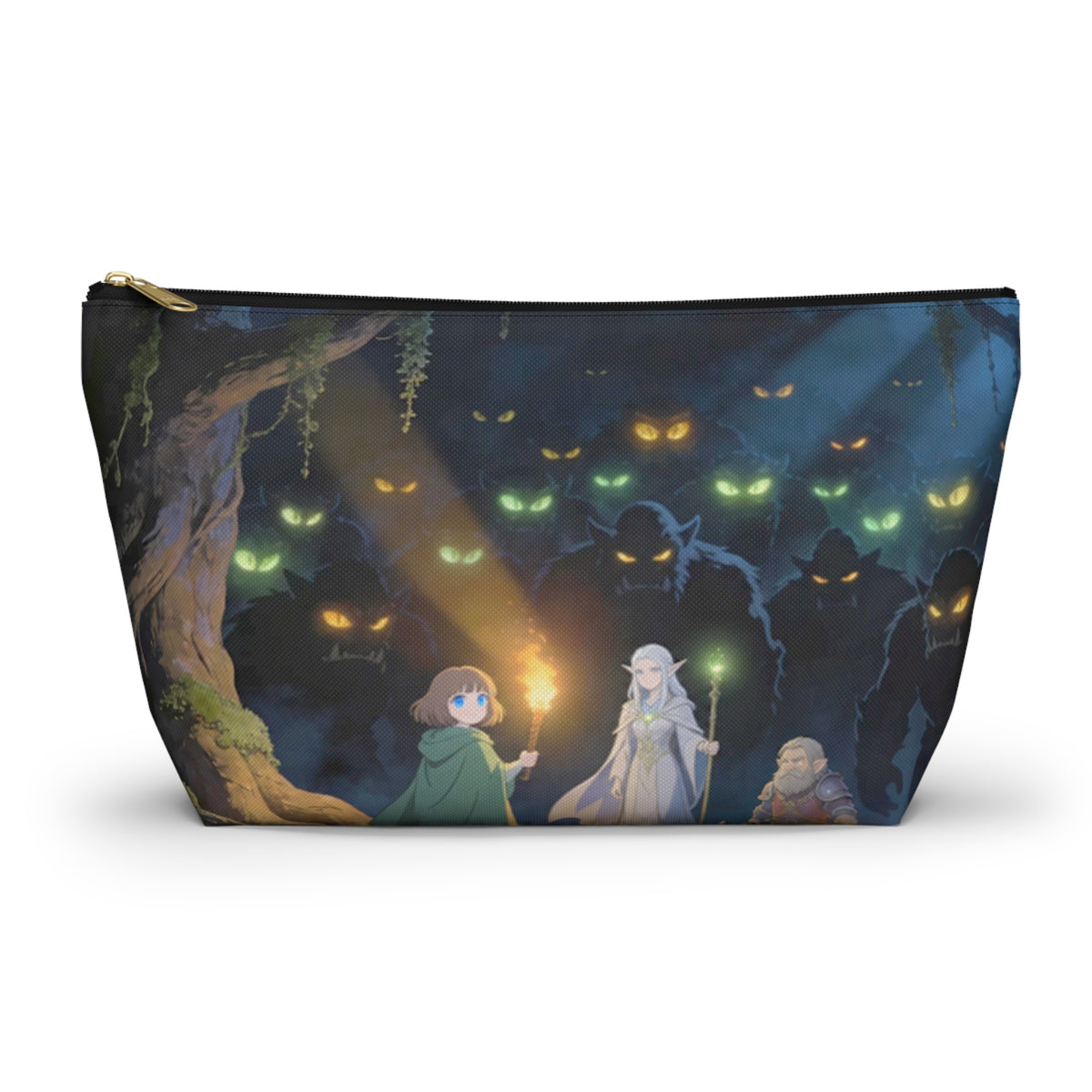 The Dice Carrier's Oath — Tabletop Gaming Dice Pouch, T-Bottom Zipper