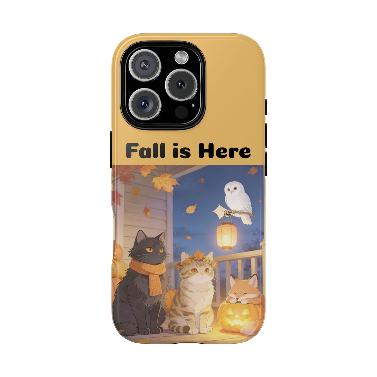 First Frost Watch — Autumn Cat iPhone Case