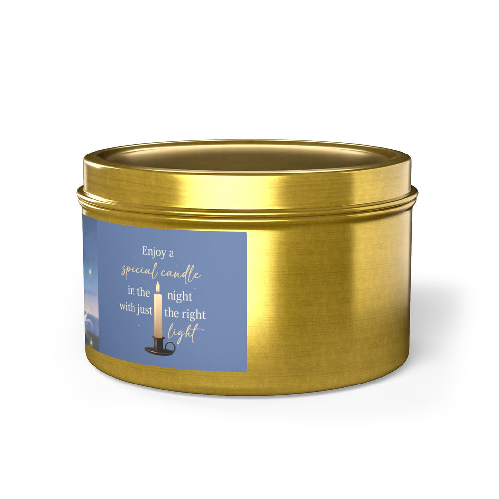 Watching Over Your Wishes — Cat Constellation Tin Candle