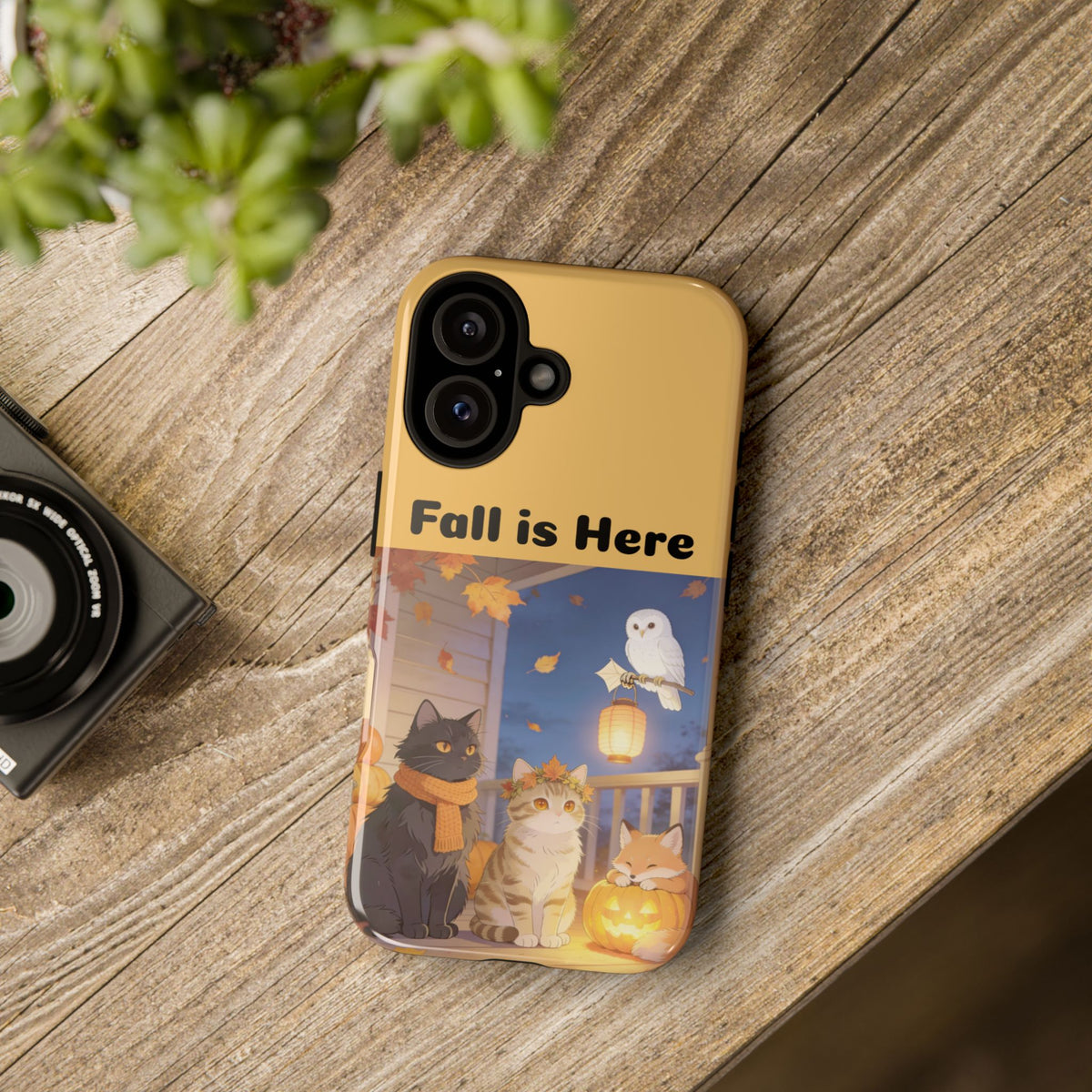 First Frost Watch — Autumn Cat iPhone Case