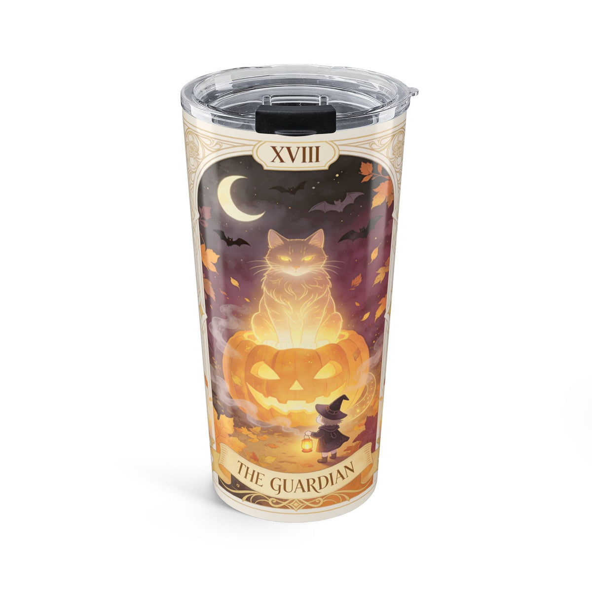 The Halloween Watch — Guardian Cat 20 oz Tumbler
