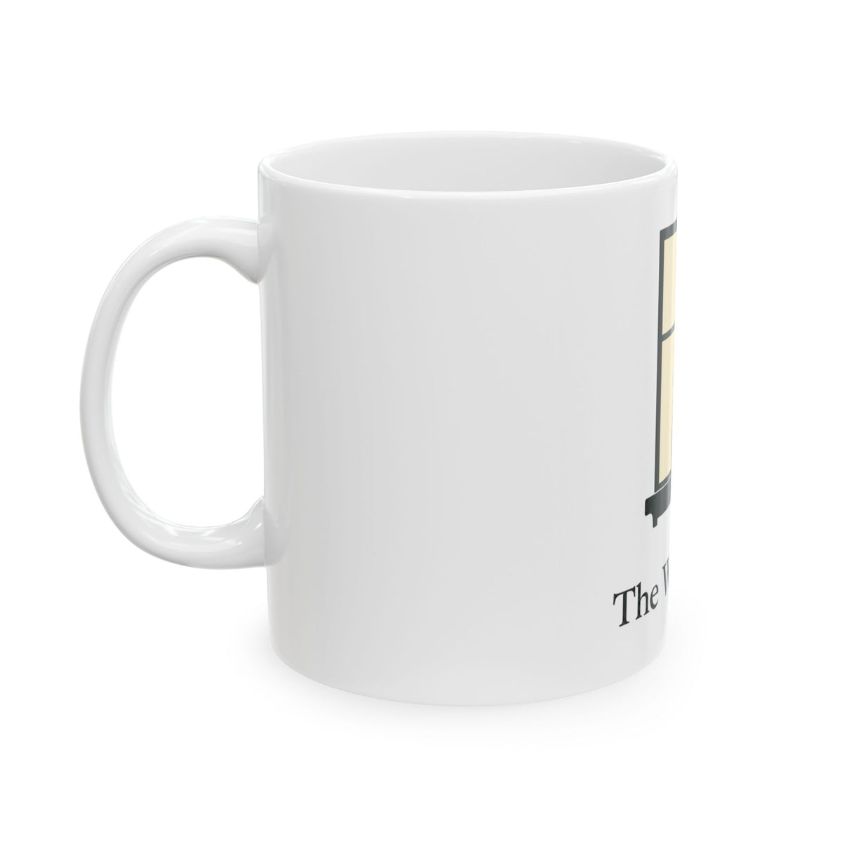 The Windowsill Cat — Signature Ceramic Mug, 11 or 15 oz