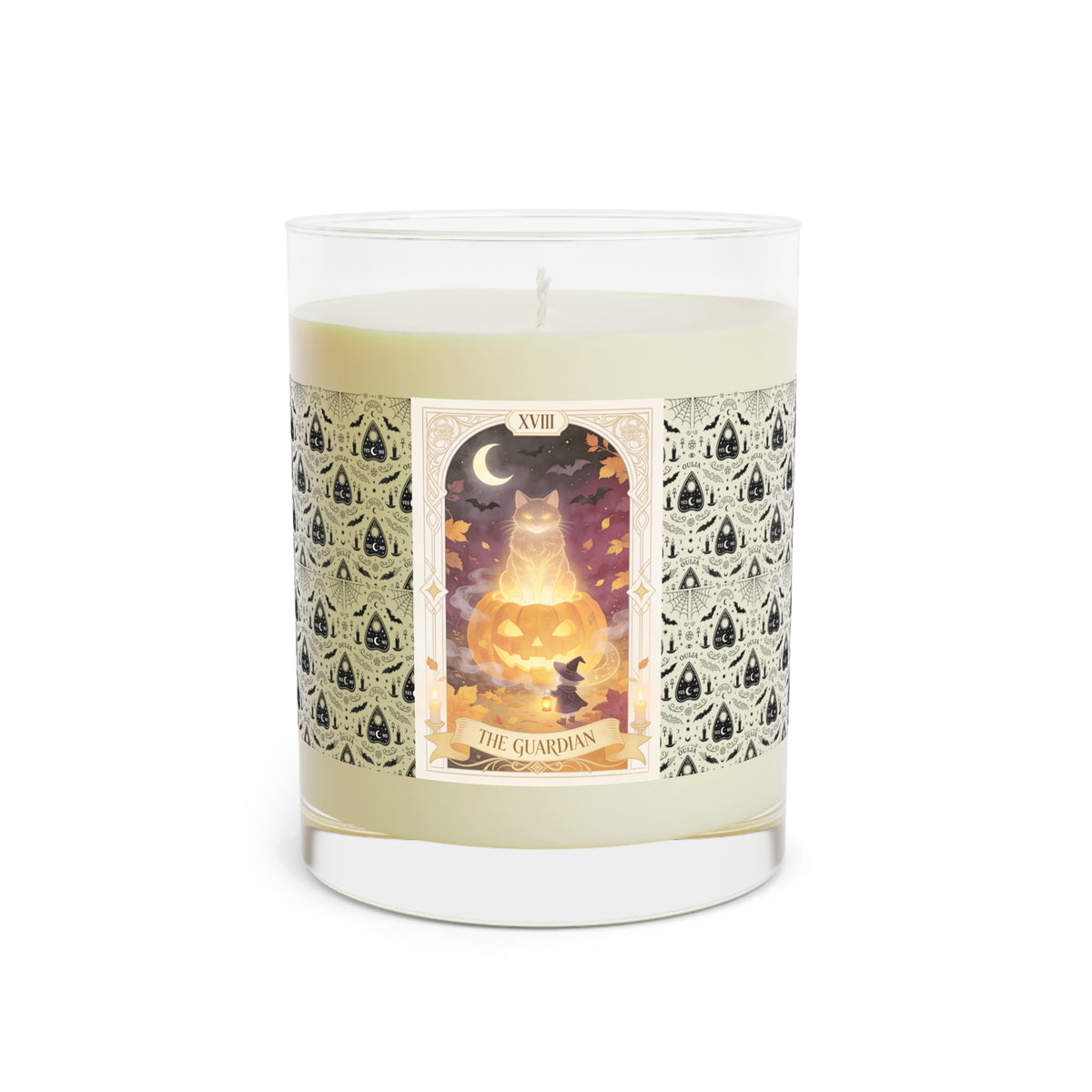 Warm Glass, Warm Room — Vintage Pattern Glass Scented Candle