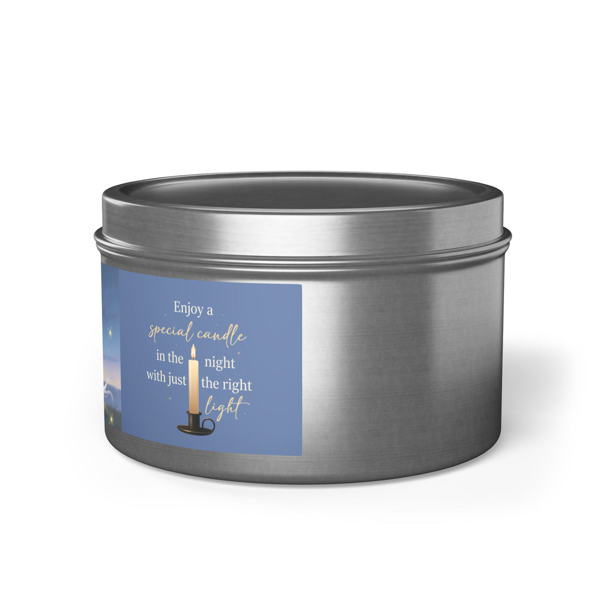 Watching Over Your Wishes — Cat Constellation Tin Candle