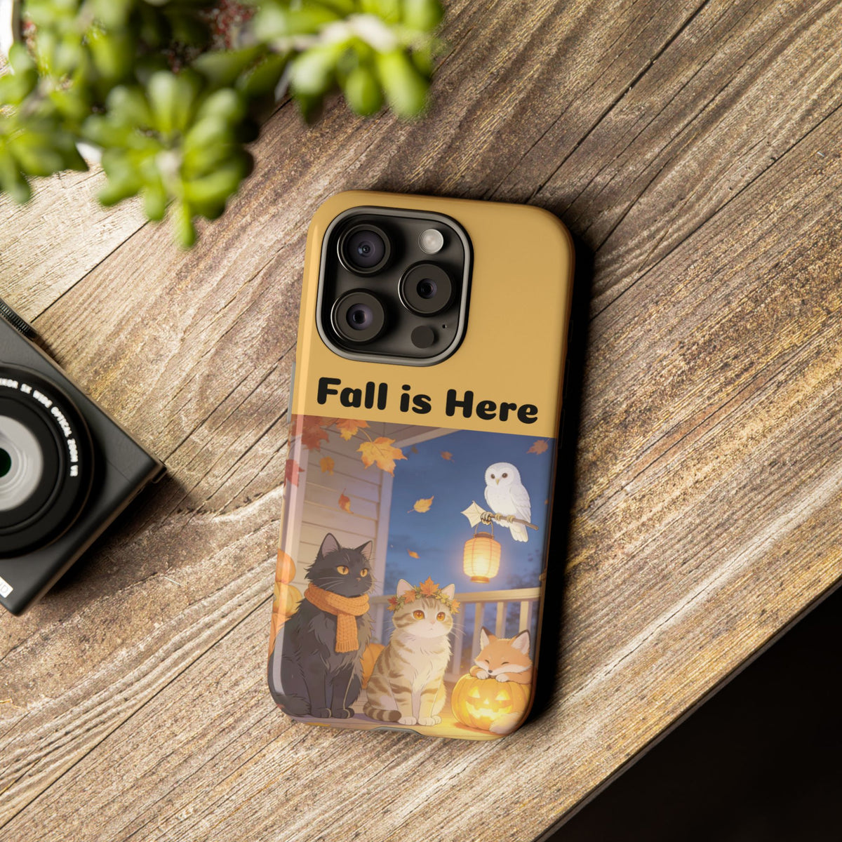 First Frost Watch — Autumn Cat iPhone Case