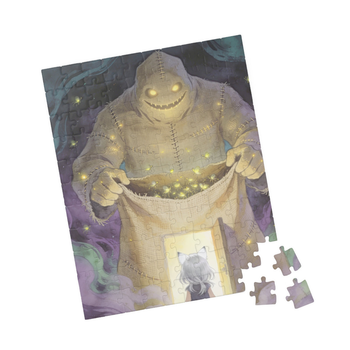 The Door-Knocker of Halloway Lane — Halloween Monster Trick-or-Treat Puzzle